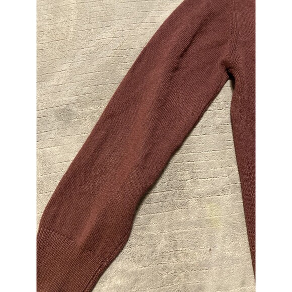 French Toast Children's Uniform Sweater Maroon XXL 18/20 Pre-Owned Burgundy - Picture 9 of 12